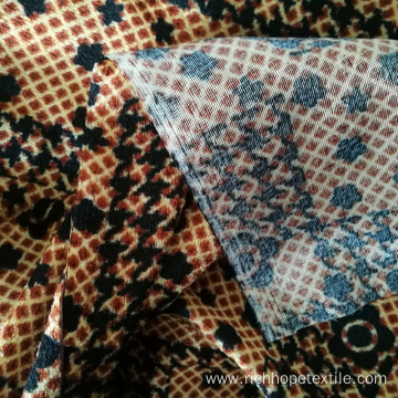 Burkina Faso Style Brushed Polyester Bedsheet Fabric